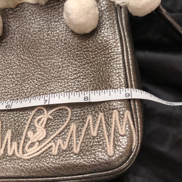 Yves Saint Laurent Pewter Leather Bag - Picture 8 of 13